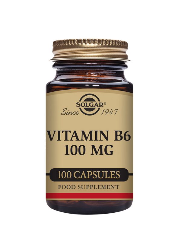 Vitamina B6 100 mg Solgar Portugal